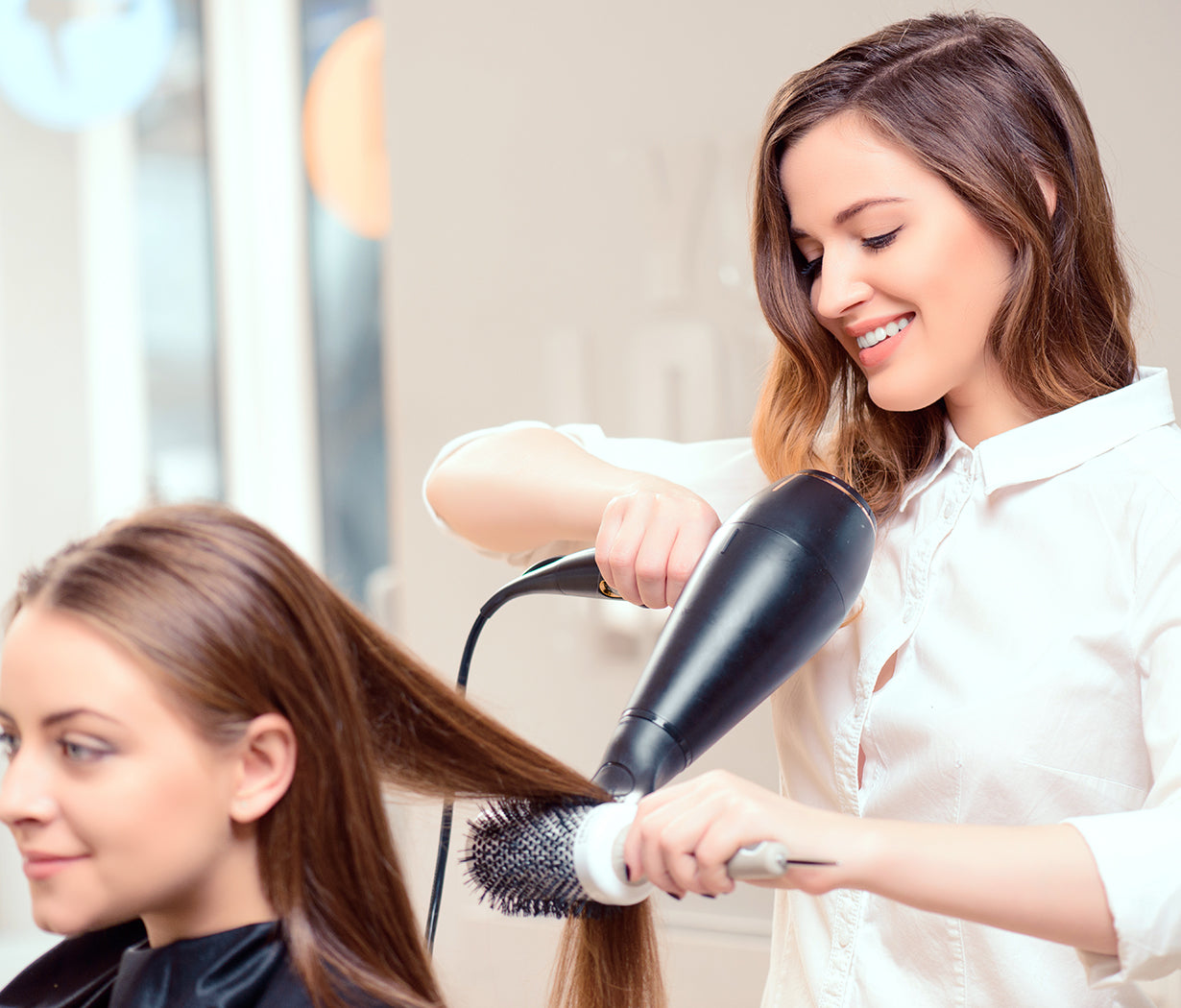 Straightening hair permanently?